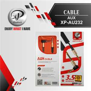 کابل صدا 1 به 1 اکس پی AUX XP-AU232 1.8M