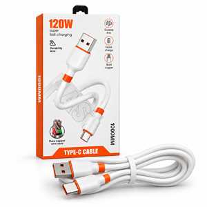 کابل شارژ TYPE C مدل SUPER FAST SJ-95 1M 120W