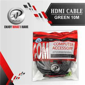 کابل HDMI اکس پی HDMI XP GREEN 10M