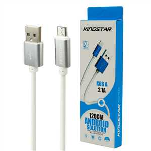 کابل شارژ میکرو کینگ استار KINGSTAR K66A 120CM