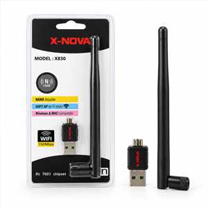 کارت شبکه X-NOVA X830 آنتن بلند