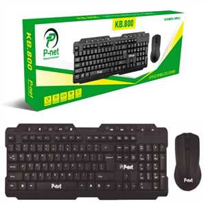 کیبرد و موس بیسیم پی نت P-NET KB-800