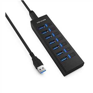 هاب 7 پورت انزو ENZO UH-70A USB:3.0