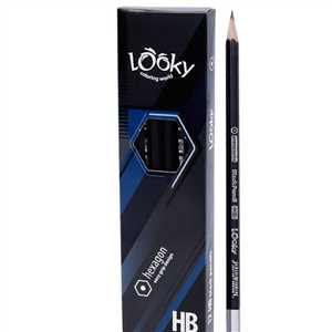 مداد مشکی لوکی Looky Hexagon 