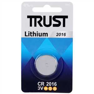 باتری سکه ای TRUST CR2016