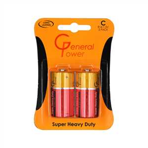 باتری متوسط GENERAL SUPER HEAVY DUTY-باتری C
