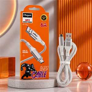 کابل شارژ میکرو OUGER M11 1M 6A