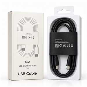کابل شارژ CABLE S22 Type-C to Type-C 1M 3A