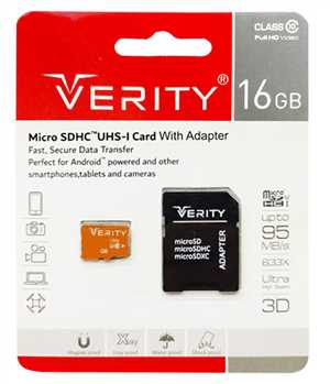 رم وریتی16 گیگ مدل U1 95 MB s 633X 