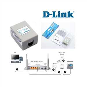 اسپلیتر (نویزگیر) دی لینک بدون کابل D-LINK - دوبوبین