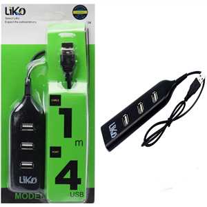 هاب 4 پورت HI SPEED-LIKO MR-134 USB 2.0