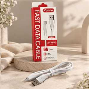 کابل شارژ میکرو CYNCOCY-08-V8 1M 6A