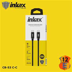 کابل شارژ INKAX CB-53 Type-C to Type-C 1M 60W