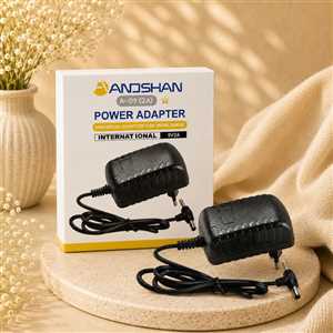 آداپتور مودم انوشان ANOSHAN A-09 9V2A - دو سر