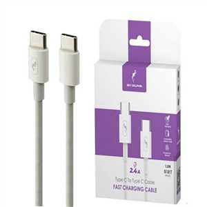 کابل شارژ دلفین DOLPHIN S12T Type-C to Type-C 1M 2.4A