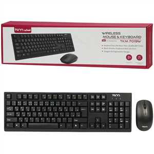 کیبرد و موس بیسیم تسکو TSCO TKM 7019W