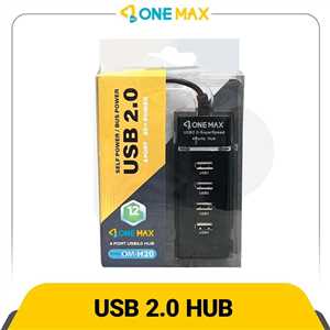 هاب 4 پورت وان مکس ONEMAX OM-H20 USB:2.0