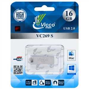 فلش ویکو 16 گیگابایت VICCO VC269s USB 2.0 16G