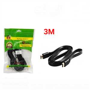 کابل HDMI فلت ای نت HDMI E-NET 3M