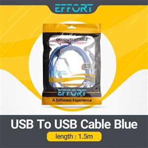 کابل 2 سر USB ایفورت EFFORT 1.5CM