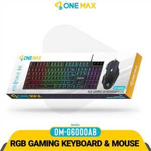 کیبرد و موس سیم دار وان مکس ONEMAX OM-G6000A
