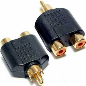 تبدیل دو مادگی به نری AV(فیش تبدیل دوبه یک RCA)