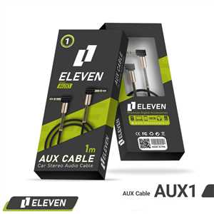 کابل صدا 1 به 1 الون AUX ELEVEN AUX1 1M