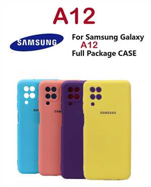  قاب محافظ لنزدار سیلیکونی Samsung Galaxy A12