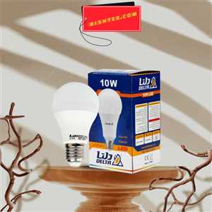 لامپ حبابی LED دلتا Delta Classic E27 10W - مهتابی