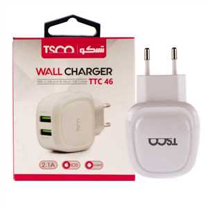 شارژر دیواری تسکو TSCO TTC 46 + کابل میکرو