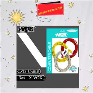 کابل شبکه X-VOX CAT5 3M