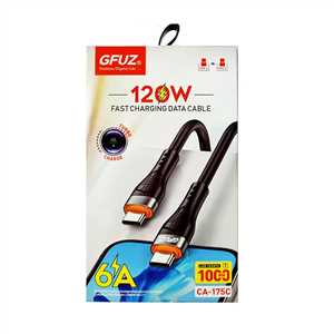 کابل شارژ GFUZ CA-175C Type-C to Type-C 1M 120W
