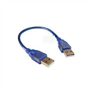کابل 2 سر USB شیلد دار انزو ENZO 30CM -کابل لینک