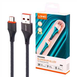 کابل شارژ میکرو الدینیو LDNIO LS632 2M 30W