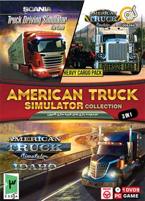 American Truck Simulator Collection Virayeshi PC 1DVD9 GERDOO