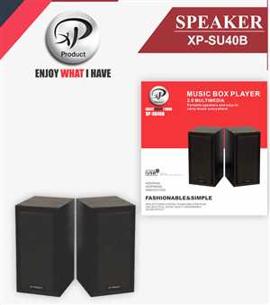 اسپیکر رومیزی speaker xp-SU40 B