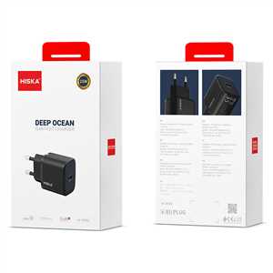 شارژر دیواری هیسکا HISKA H-127EU 25W