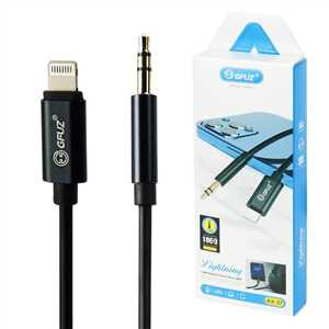 کابل تبدیل IPHON به جک 3.5 میلی متری (IPHON TO 3.5 AUX GFUZ AX-37)