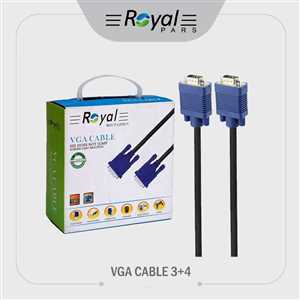 کابل VGA ROYAL(3+4) 30M