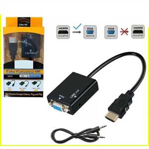 تبدیل HDMI به VGA اسکار با خروجی صد1 پک کارتنی