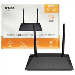 مودم D-LINK VDSL ADSL DSL-224 - گارانتی 3 سال