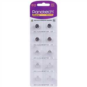 باتری سکه ای آلکالین پاناتک PANATECH ALKALINE AG3