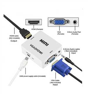 تبدیل VGA TO HDMI مدل MINI