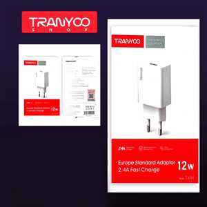 شارژر دیواری فست ترانیو TRANYOO T-C01 12W
